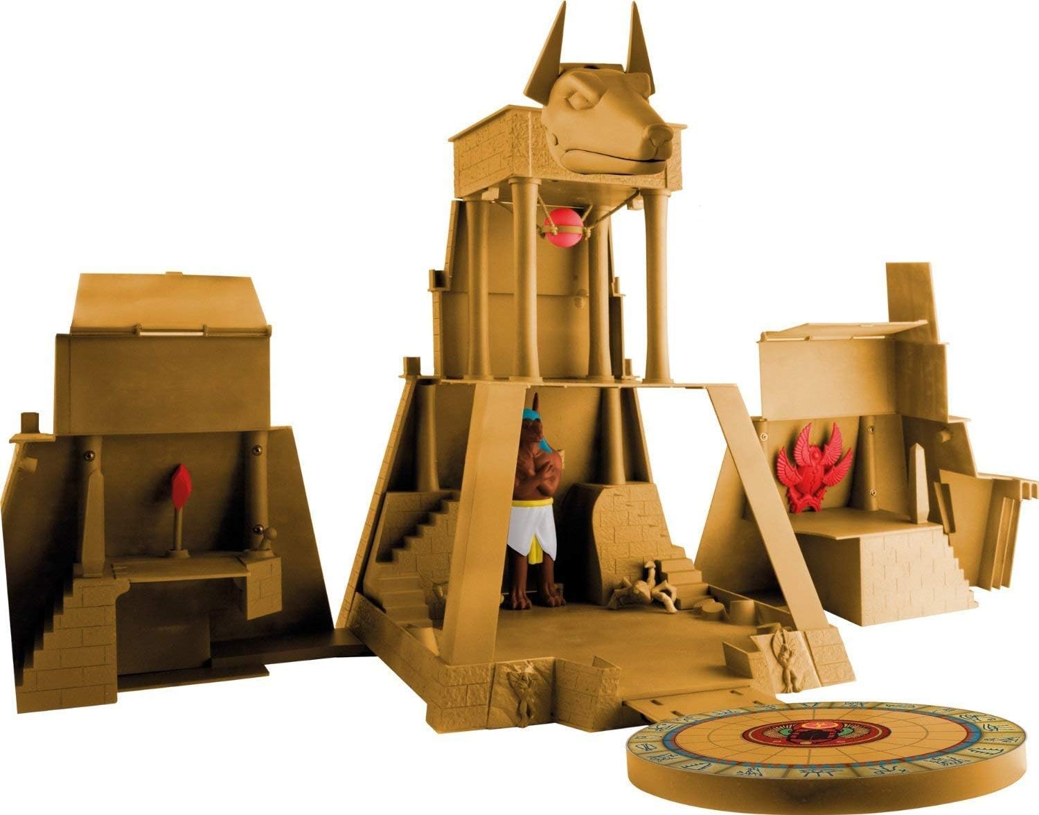 030084 INVIZIMALS Temple of Light Uberjackel Playset Includes 2 Figures
