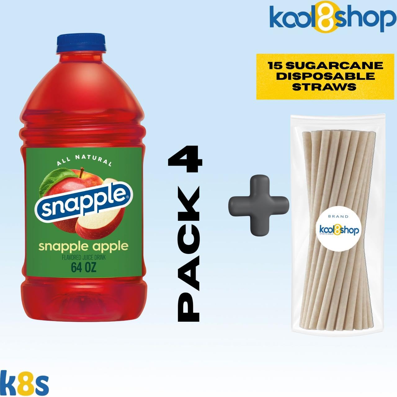Amazon.com : Snapple Apple All Natural Fruit Juice 64 fl oz