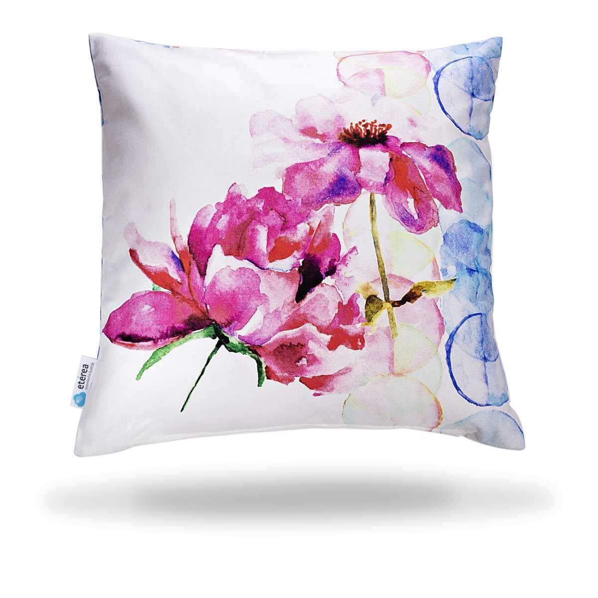 Coussin Jetable Aubusson EuroLux Home 27x40 Cm - Roses Fleurs - Style Victorien