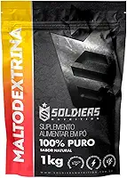Maltodextrina 1Kg - 100% Puro Importado - Soldiers Nutrition