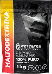 Maltodextrina 1Kg - 100% Puro Importado - Soldiers Nutrition