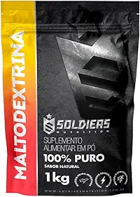 Maltodextrina 1Kg - 100% Puro Importado - Soldiers Nutrition