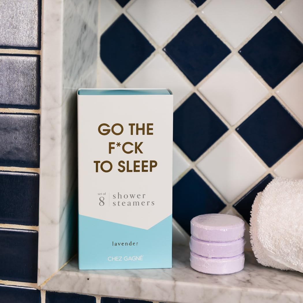 Chez Gagné Aromatherapy Shower Steamers, Go The F*ck to Sleep, Lavender image 3