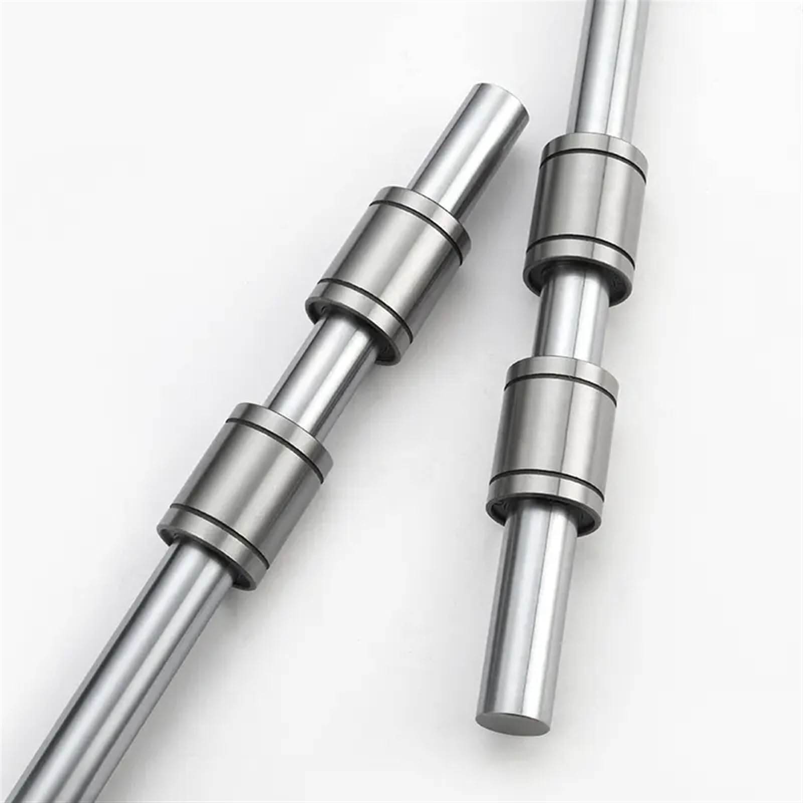 Rodamiento de bloque de almohadilla, Paquete de 10 bujes de cojinetes lineales serie LM, varios tamaños, diámetro de 3 a 20 mm(LM6UU)