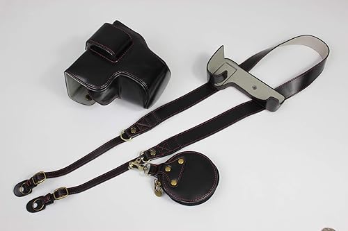 Miniatura 7 de Funda X-S10, hecha a mano de piel sintética para cámara de cuerpo completo para Fujifilm Fuji X-S10 XS10 con versión de apertura inferior de lente