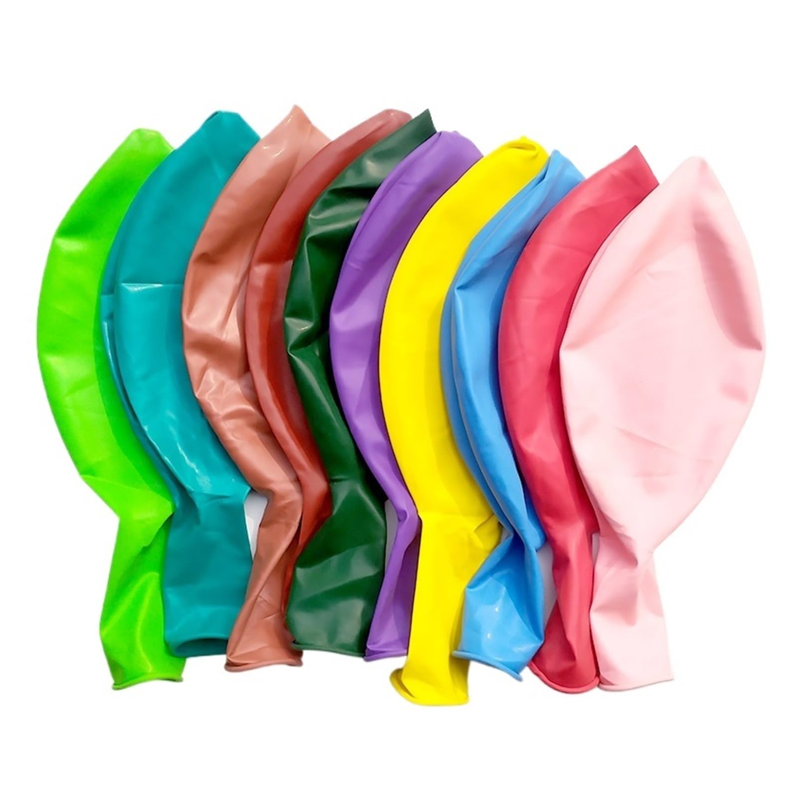 Großer runder Latexballon 18-36 Zoll | Mehrfarbige große Luftballons, Veranstaltungsortdekoration(12inch 500pcs,Mixed)