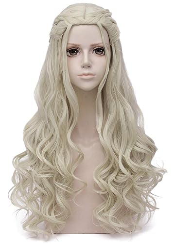 Miniatura 6 de Mersi Pelucas largas para mujeres niños pelucas de colores para fiesta de Halloween S034Z2