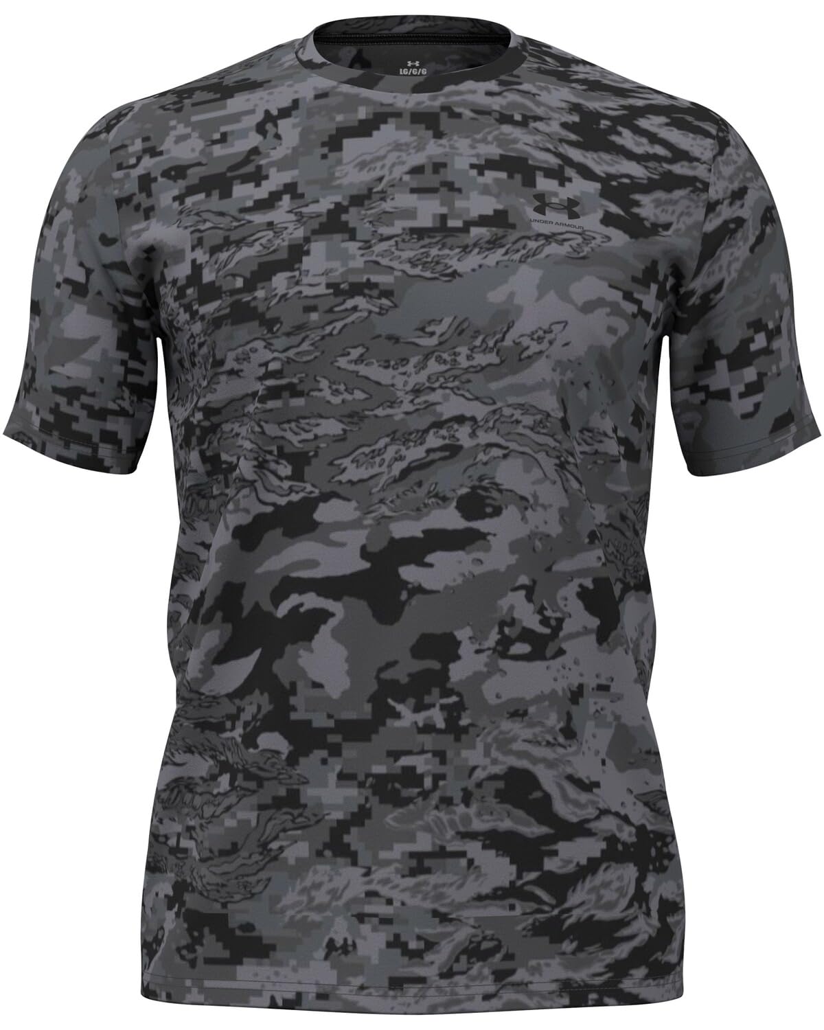 Under Armour T-Shirt ABC Camo Black/Black, 3XL