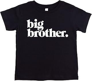 Bold Promoted to Big Brother Sibling Reveal Shirt for Boys Sibling Outfit