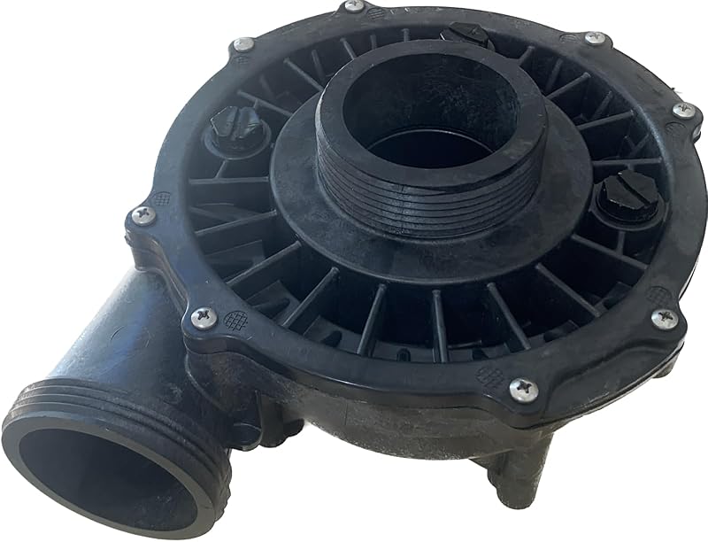 Waterway Plastics Waterway 310-1740B 4 HP 56-Frame Wet End for Executive Pool Pumps Same as 310-1, Black