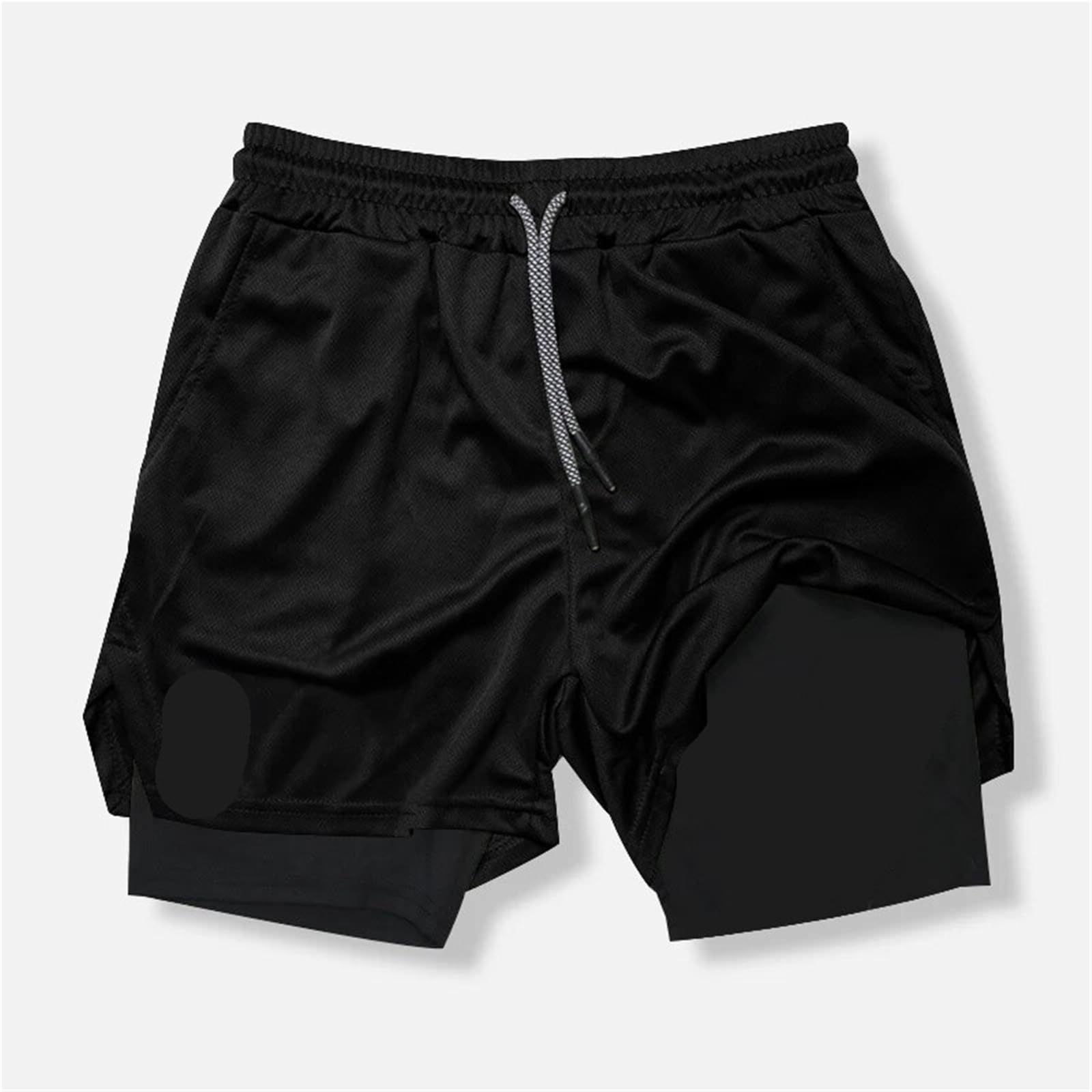 Pantaloncini da Spiaggia Pantaloncini Attillati da Allenamento Fitness Uomo, Stampati, Estivi, ad Asciugatura Rapida, Jogging, Spiaggia, Palestra, Esterno, Sportivi per Viaggiare