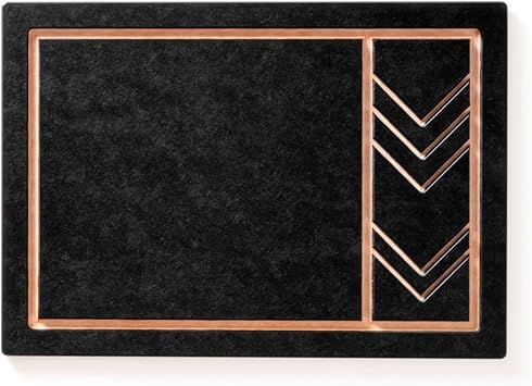 Epicurean Frank Lloyd Wright Small Cut & Serve Board - Dishwasher Safe Non-Toxic Made in the USA, 9.75" 6.87", Slate/Natural