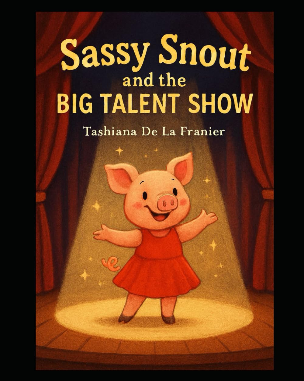 Sassy Snout And The Big Talent Show: A Children’s Book About Self Esteem, Bravery, and Discovering Your Talent (Sassy Snout The Pig Who Couldn't Oink)