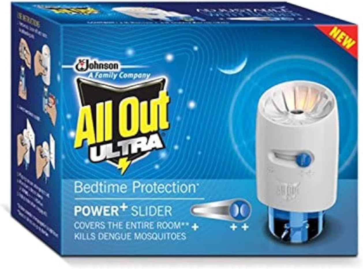 All Out Mosquito Killer - Adjustable Liquid Electric with Power Slider (45ml)