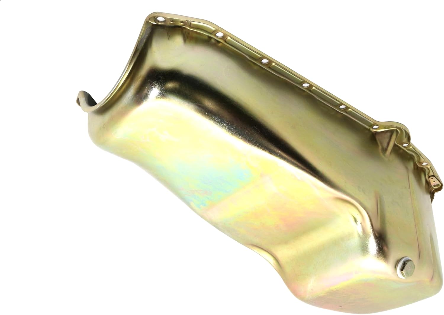 Steel Oil Pan – Fits 1958–1979 Chevy Small Block 283–400 – OEM-Style – Zinc-Plated Finish