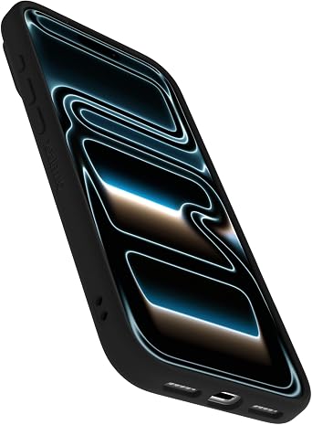 OtterBox iPhone 17 Pro Max Figura Series Case - Black | Aesthetic, Silicone Phone Cases, Protective Minimalist Design, MagSafe iPhone Case with Camera Protection