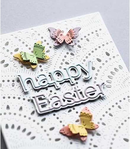 Miniatura 5 de Mvchifay Troqueles de corte para hacer tarjetas, troquelados de metal, herramienta de álbum de recortes, marco hueco, plantilla de perforación para