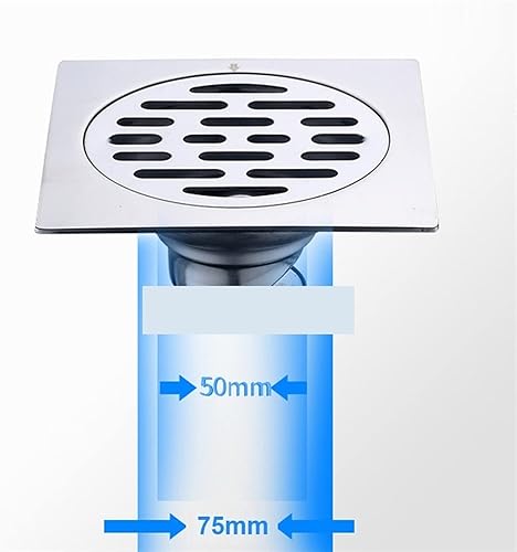 Miniatura 5 de Shower Drain Thick 304 Stainless Steel Floor Drain Ordinary Bathroom Toilet Kitchen Balcony Dedicated to 1Pcs