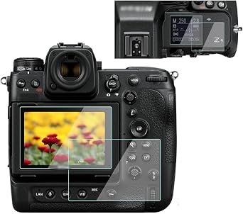 For Nikon Z9II Z9 Z8II Z8 Screen Protector, YRTIYO Tempered Glass Camera LCD Cover, HD Clear, Anti-Scratch, Bubble-Free, Easy Installation 3-Pack