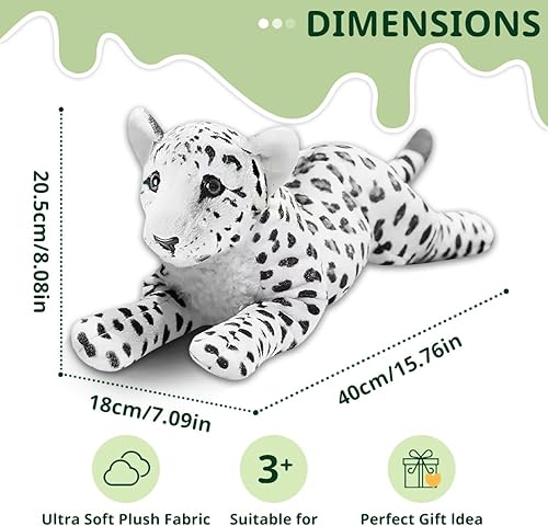 Vista 34 de Cheetah Stuffed Animal Giant Leopard Stuffed Animal Large Realistic Stuffed Cheetah Stuffy Jaguar Plush Toy Birthday for Kids Girls 16