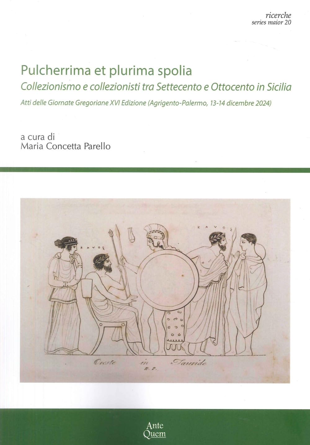 Livre d'histoire de l'art Pulcherrima et plurima spolia sur l'Italie du Settecento