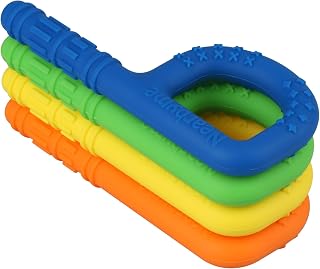 Original Sensory Chew Toys for Autistic Children, 4Pack Silicone Chewing Sticks for Autistic Chewers, ADHD, SPD, Oral Motor Stimulation or Special Needs