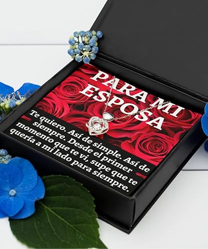 Miniatura 10 de Regalo para mi esposa, collar para mujer, pendiente para la jefa de la casa