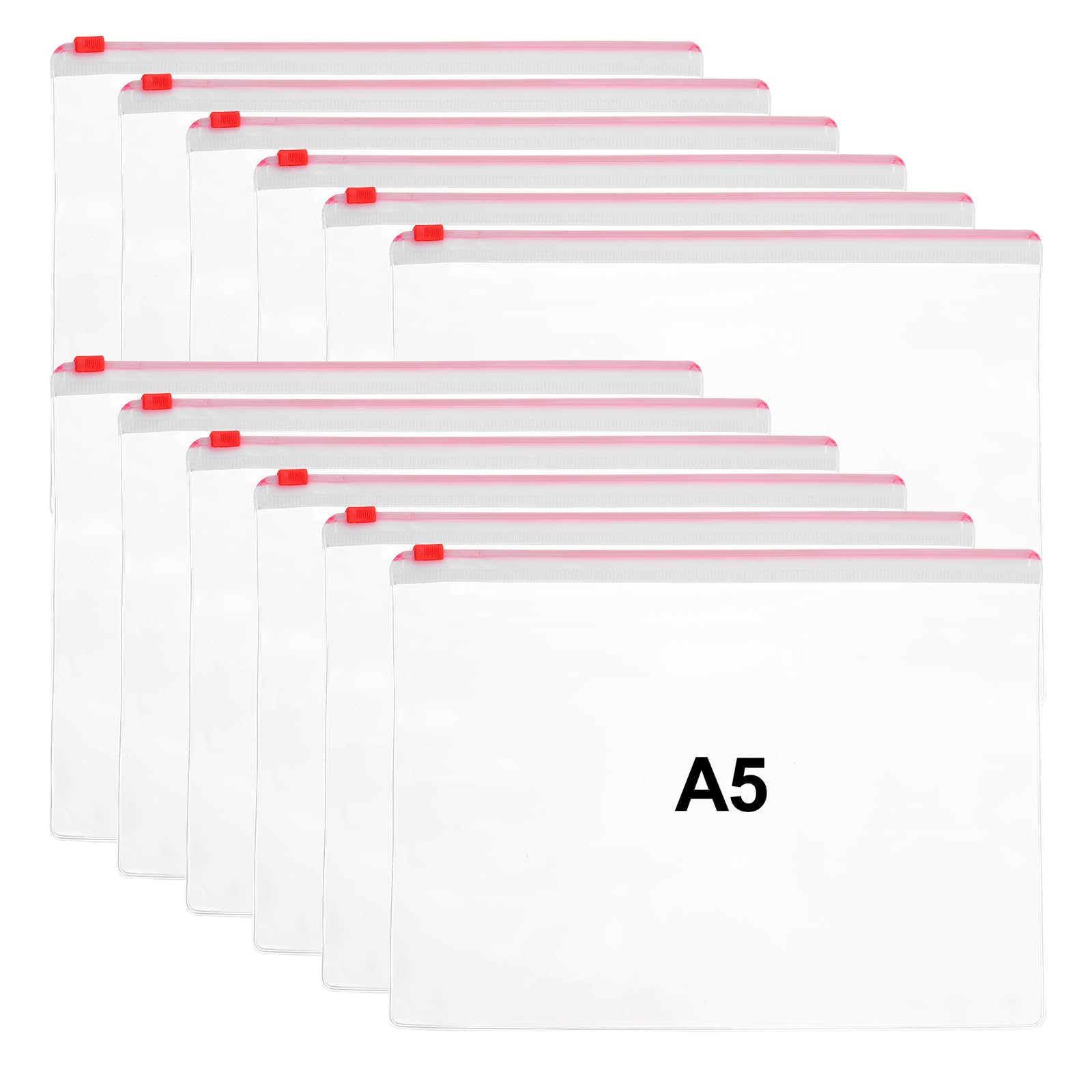 M&G 12 Pack Poly Zip Envelope