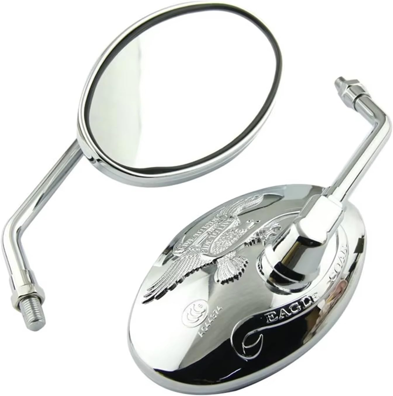 For SUZUKI For BURGMAN AN125 AN250 AN400 AN650 For Burgman 400 650 125 200 Motorcycle Rearview Mirror(a pair)