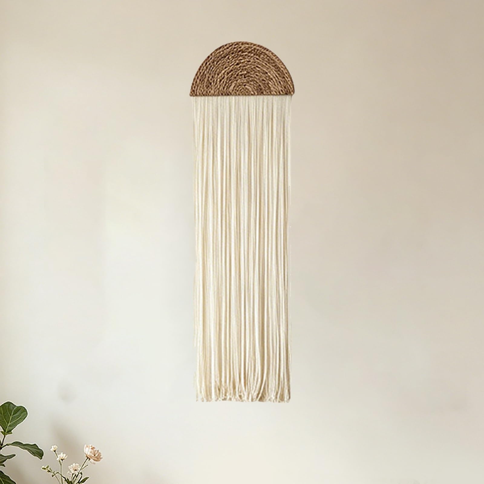 TaLcuS Large Tassel Tapestry Macrame Wall Hanging, Handmade Woven Wall Decor, Wedding Backdrop Banner for Home, Party ﻿(A1)