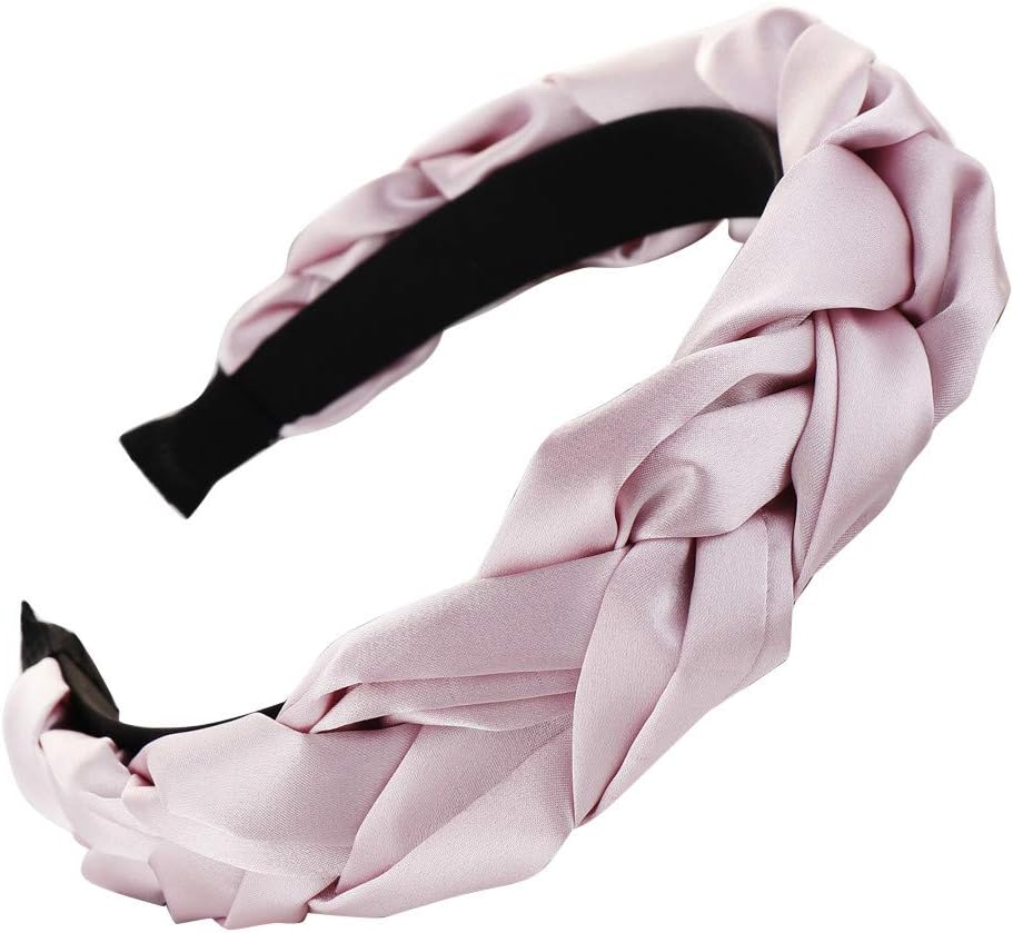 Chrystyna 💘 Hair Band! Retro Ladies Favorite Satin Braid Hairband Women Hair Head Hoop Sweet Girls Hair Headband