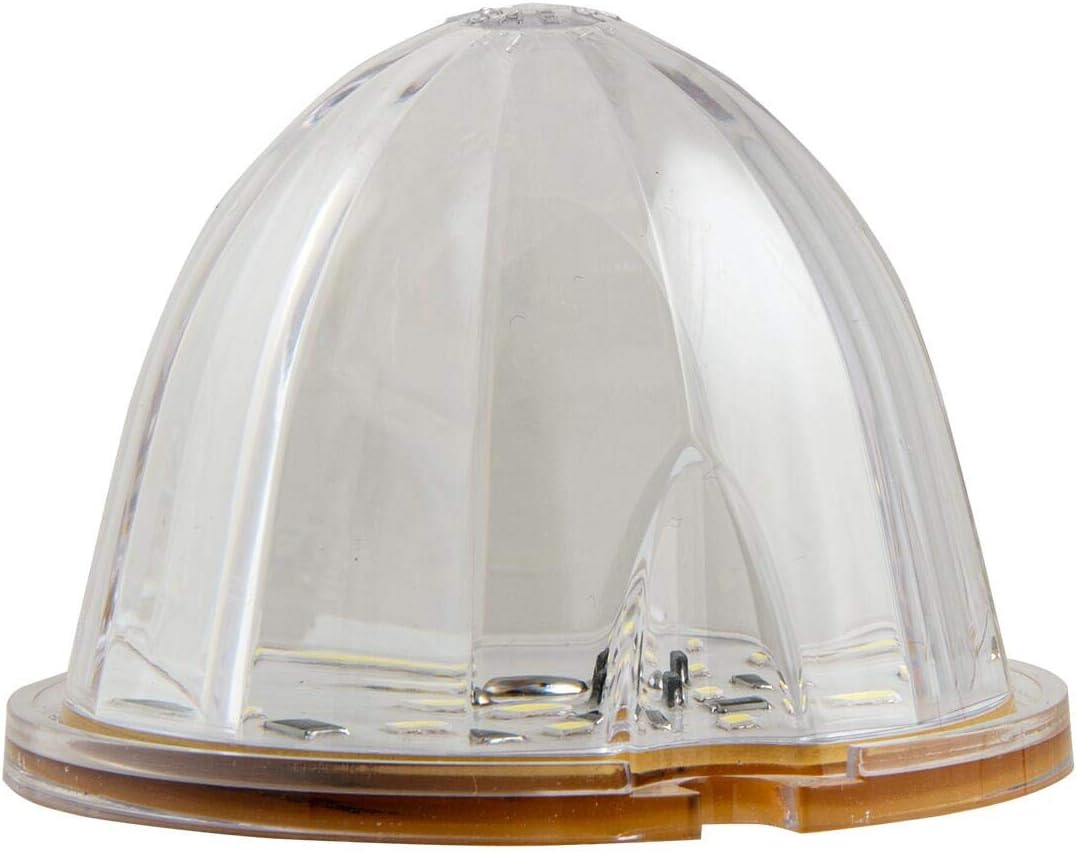 GG Grand General 81957 Warm White/Clear Classic Watermelon 18 LED Dual Function Sealed Turn/Marker Light