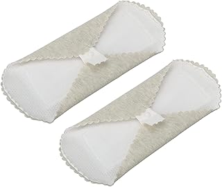 Sanitary Pads, 2 Pcs Washable Feminine Pads 22x16CM Ultra Soft Reusable Sanitary Pads Menstrual Period Pads Leakage Proof Washable Panty Liners Overnight Washable Pads for Women