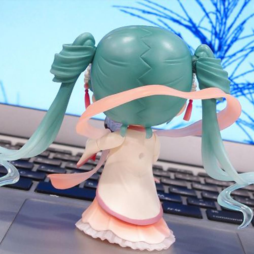 Snow Miku - Action Figure In PVC Da 10 Cm - Statuetta Collezionabile Per Desktop E Regalo Fan Anime - 2
