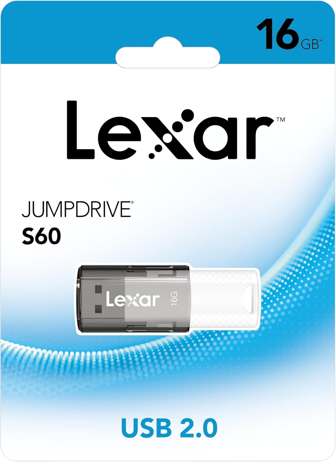 Lexar - JumpDrive 16GB S60 USB Flash Drive