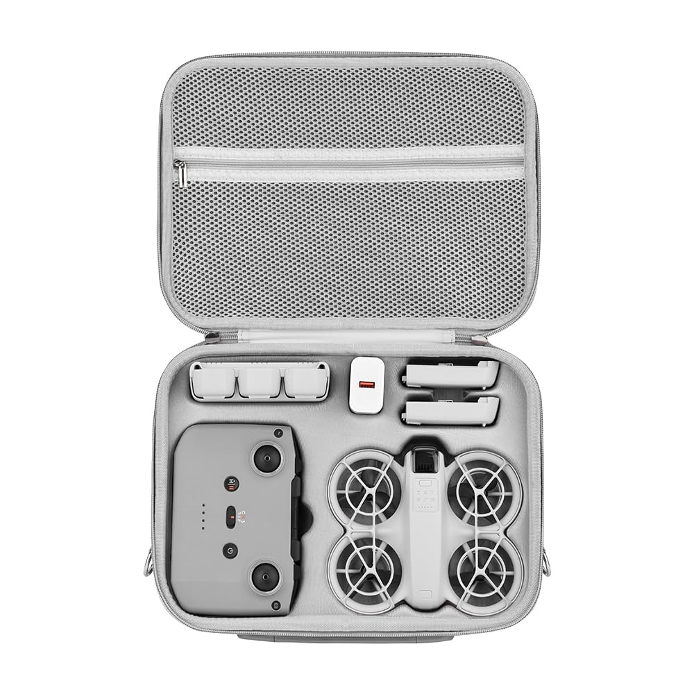 Custodia rigida per DJI Neo,droni borsa di stoccaggio Borsa portatile da viaggio Crossbody per DJI Neo, grande capacità protettiva Organizzatore Borsa Droni Accessori