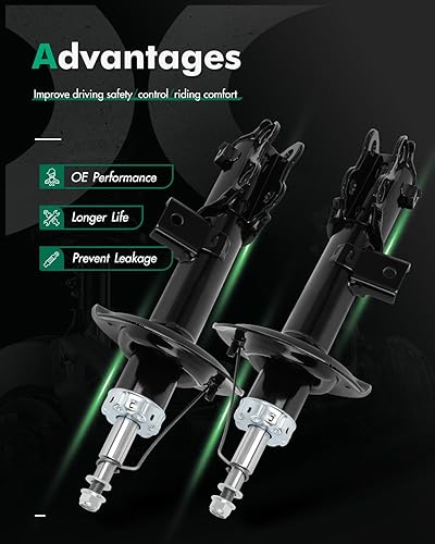 Miniatura 2 de SCITOO - Front Shock Absorber for Kia Fits 2012-2014 for Hyundai Sonata,2012-2015 for Kia Optima Shocks 3340081 72587 3340082 72588 Shocks Struts -