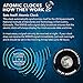 Sharp Atomic Clock - Never Needs Setting! - Jumbo 3
