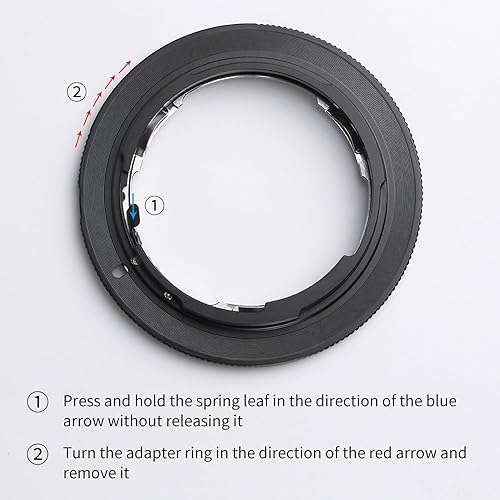 Miniatura 7 de K & F Concept Adaptador de montaje del lente para Nikon AI AI-S Lente Para Canon EOS EF EF-S Mount Adapter 60d 50d 550d 500d 5d