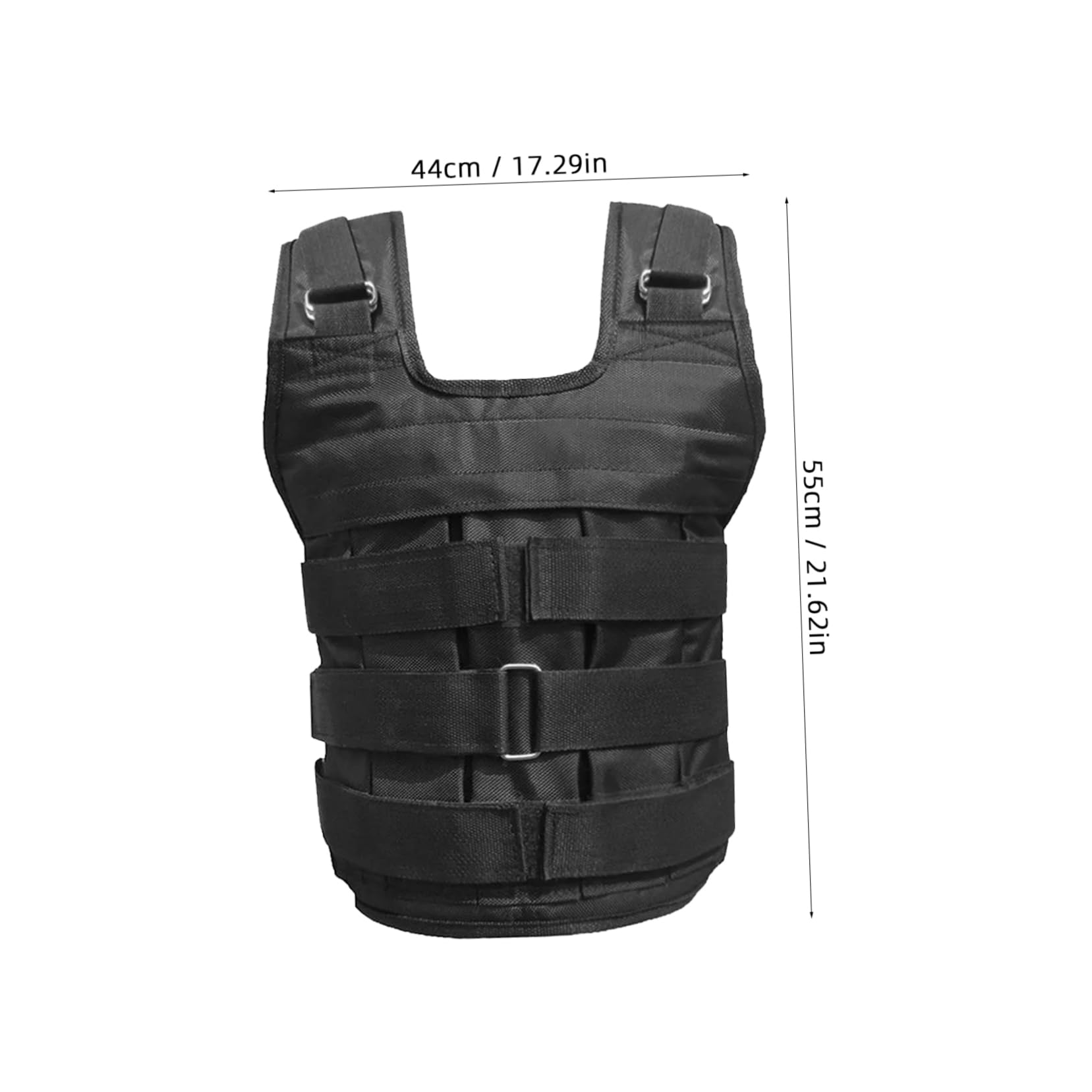 ifundom Adjustable Weighted Vest for Adults Durable Gym Weight Vest for Running Strength Training Workouts Breathable Fabric Multiple Weights Stylish Comfortable Design