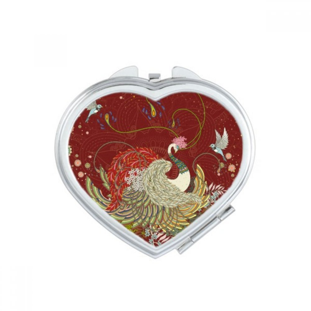 Miroir de poche compact Ukiyo-E pliable et léger pour retouches maquillage précises