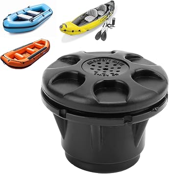 Universal Safety Relief Valves Inflatable Dinghy Kayak Rubber Boats Air Valve Pressure Reducing Lightweight Portable