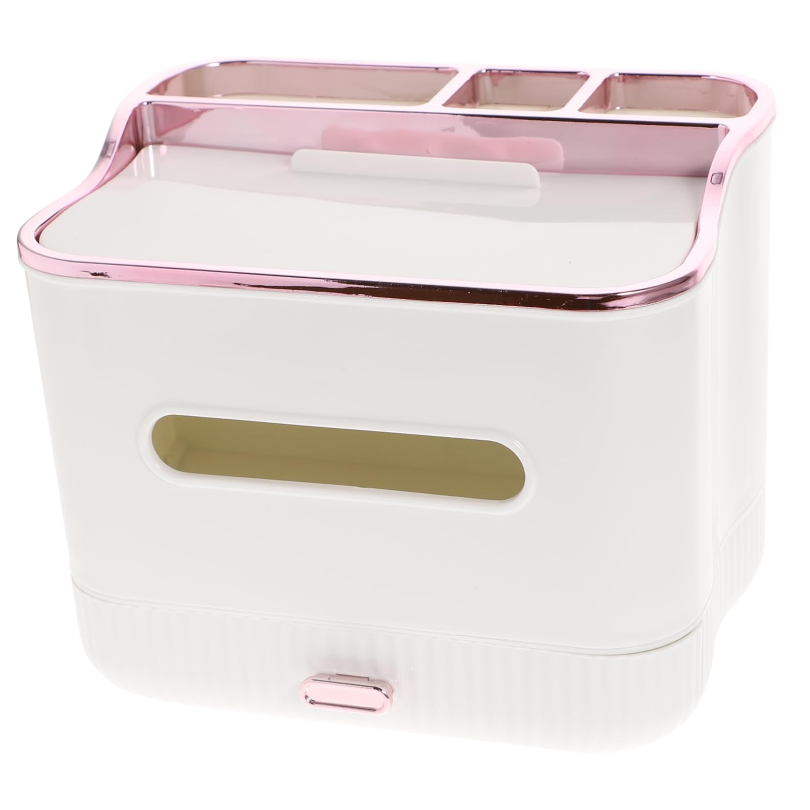Boîte de rangement pour petits objets et mouchoirs aux finitions soignées