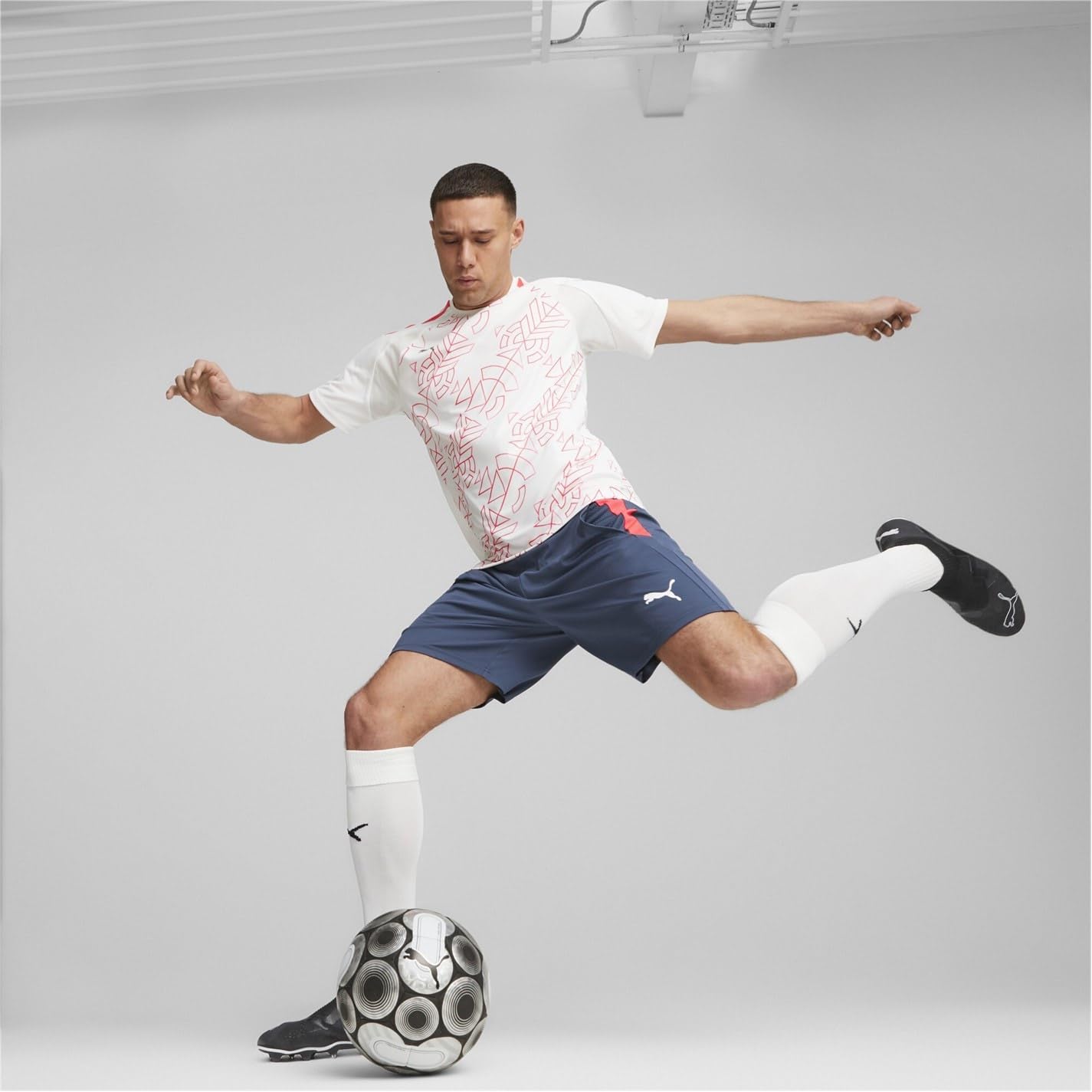 PUMA Teamliga - Maglia Grafica Maglia da Calcio Uomo