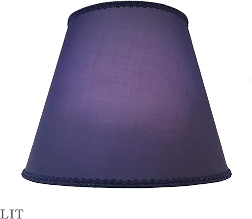 Miniatura 5 de Royal Designs, Inc. Designer Empire HB-645-14DBLU-1 - Persiana de tapa dura con borde elegante, azul oscuro, 8 x 14 x 11 pulgadas