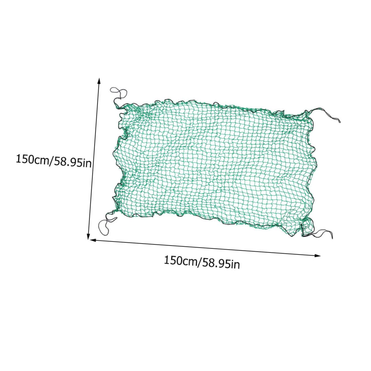 1.5m Rete Carico per Auto Copertura per Rimorchio Rete Elastica Accessorio per Camion Utilizzabile in Tutte Condizioni Atmosferiche Corde Elastiche e Materiale Duraturo
