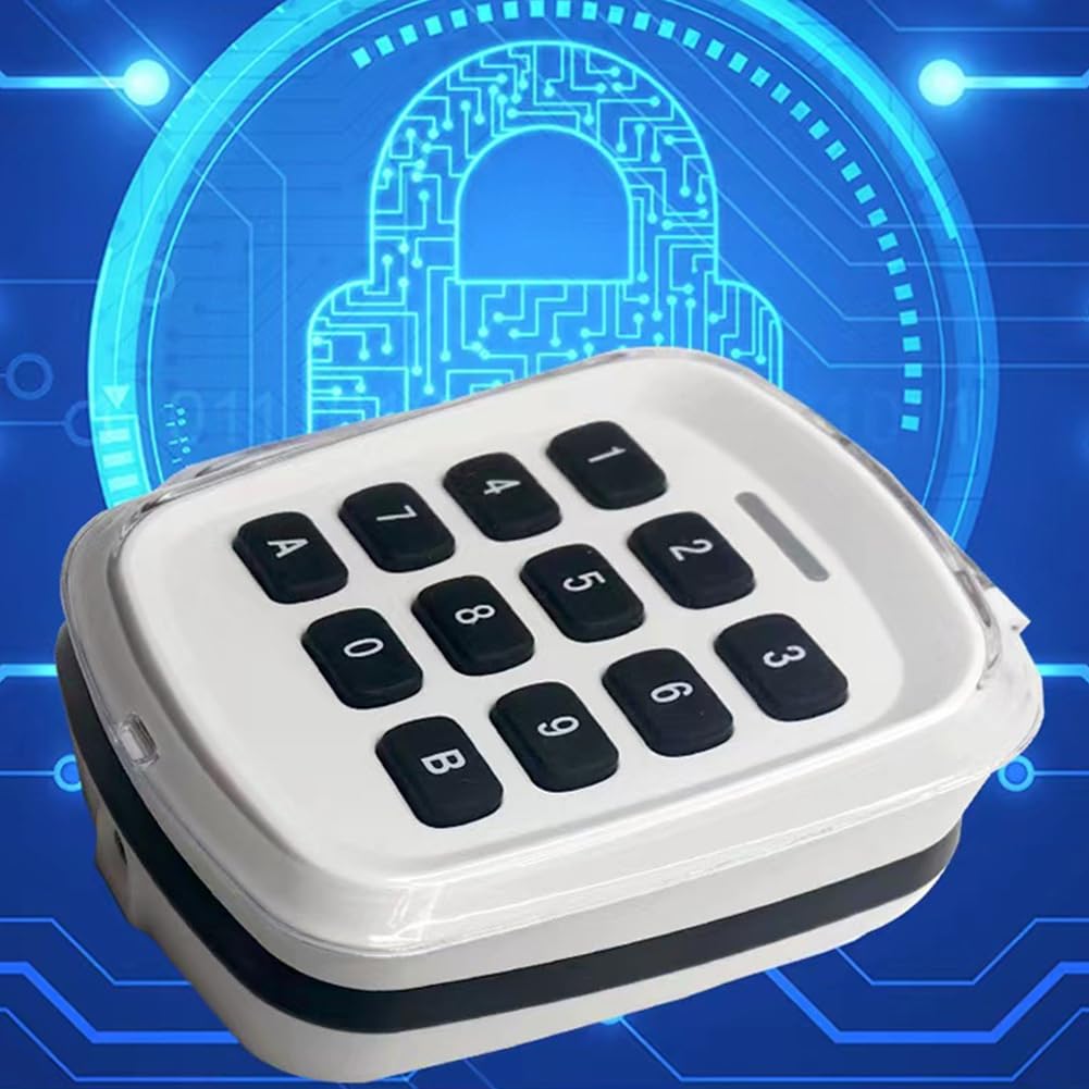 Multifrecuencia 280-868MHz 280-868MHz Puerta Llave de Puerta de Garaje Teclado Inalámbrico Código Control Remoto Abridor de Puerta ()