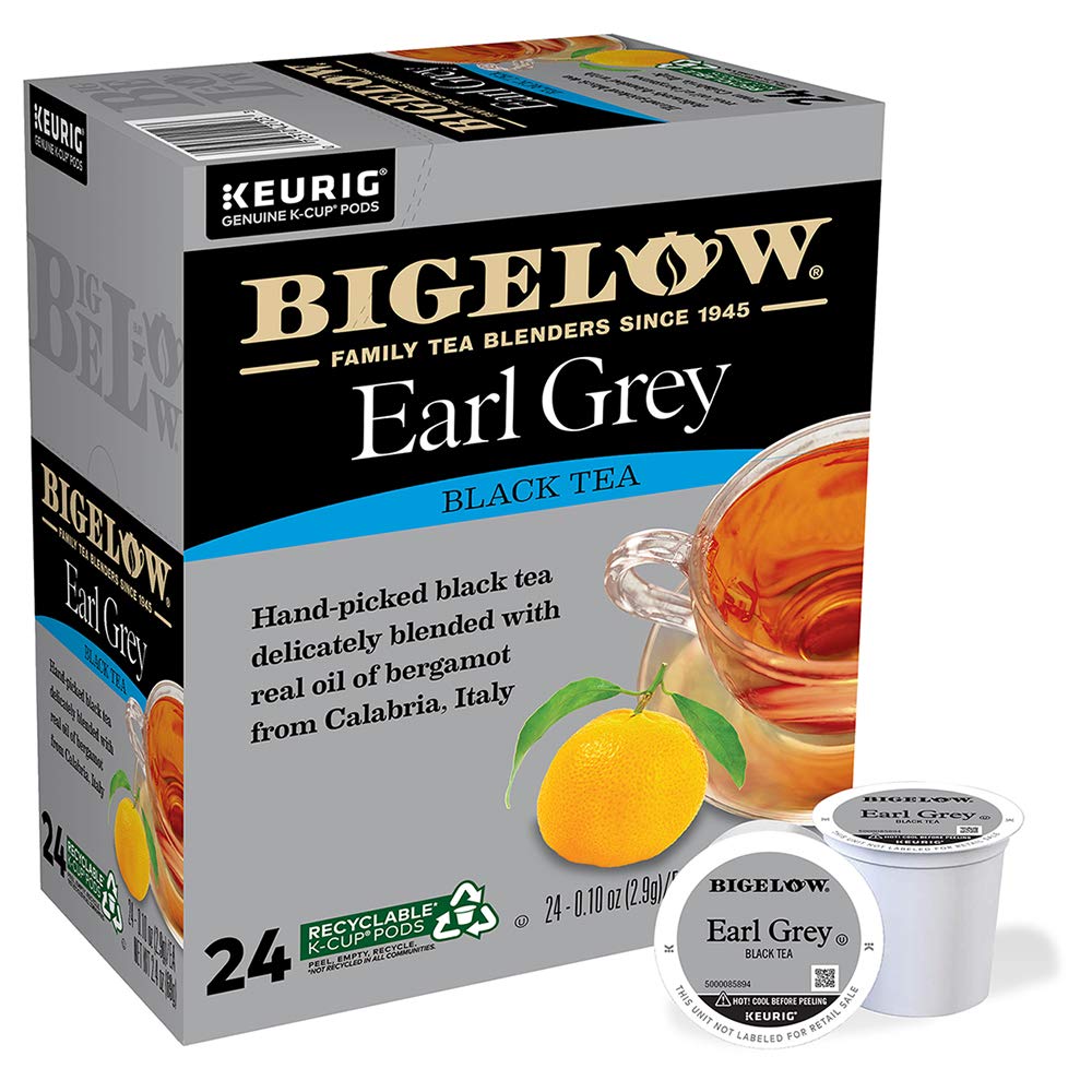 Bigelow Earl Grey Tea Keurig K-Cups, 96 Count