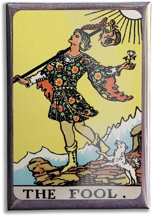The Fool Tarot Refrigerator Magnet (1)