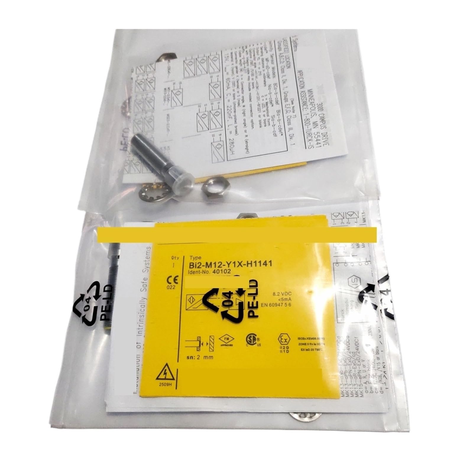 Zoz03y0 Bi2-M12-Y1x-H1141 Bi2-M12-Y1x Proximity Switch Sensor(Bi2-M12-Y1x-H1141)